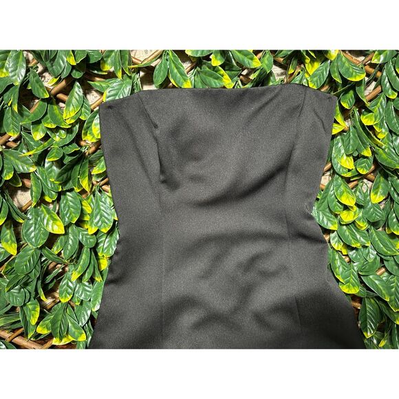 LAUNDRY Formal Strapless Open Back Satin Maxi Gown Size 8 - Picture 2 of 8